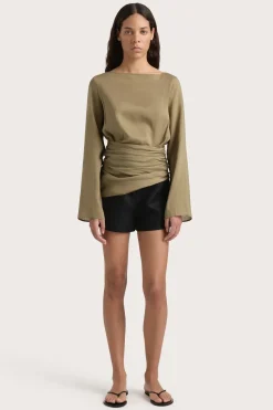 Adelia Top Khaki