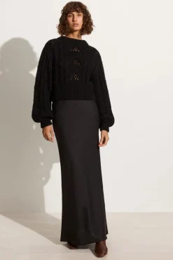 Alanna Knit Jumper Black - Final Sale