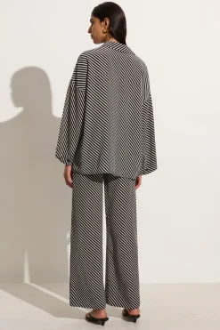 Amici Shirt Toscano Stripe Black