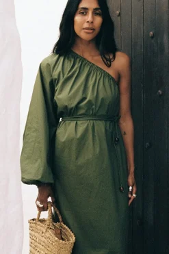 Amorosa Maxi Dress Olive - Final Sale