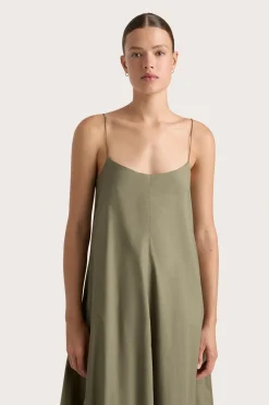 Anais Maxi Dress Khaki