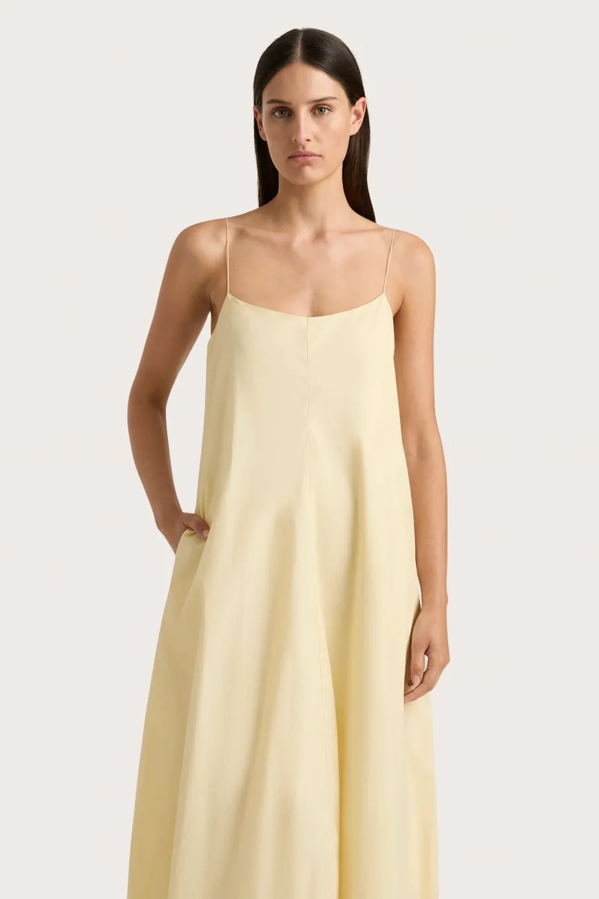 Anais Maxi Dress Lemon