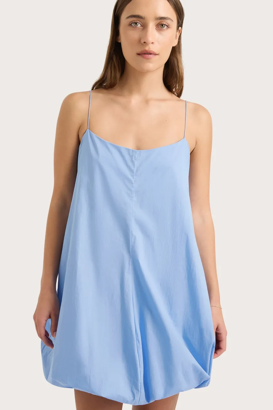 Anais Mini Dress Mid Blue