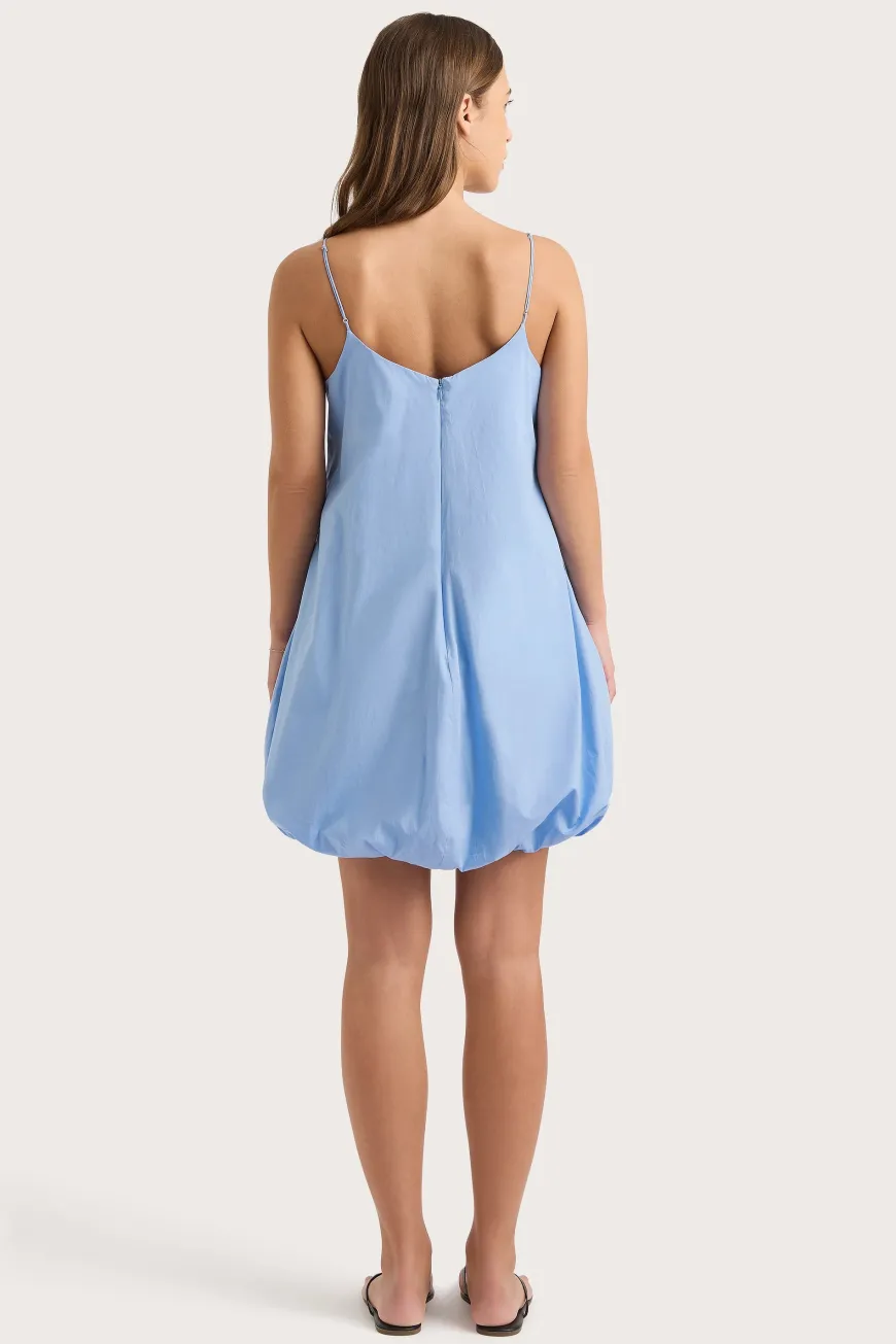 Anais Mini Dress Mid Blue