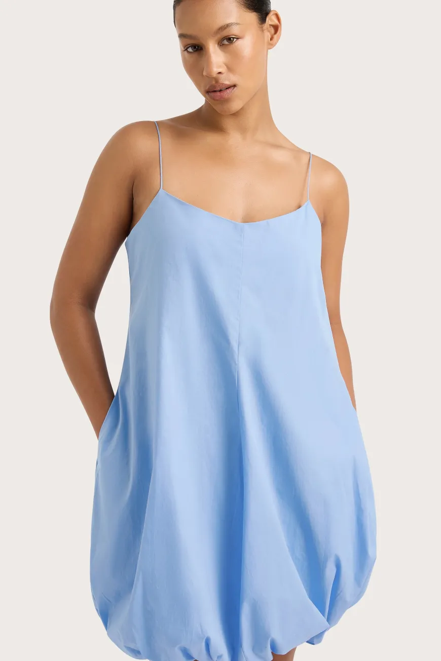 Anais Mini Dress Mid Blue