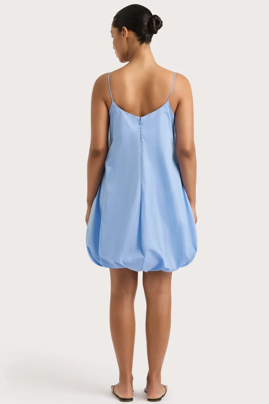 Anais Mini Dress Mid Blue