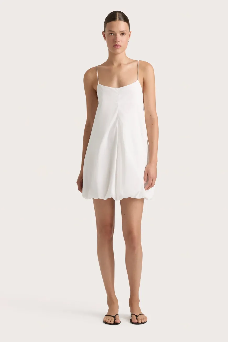 Anais Mini Dress White