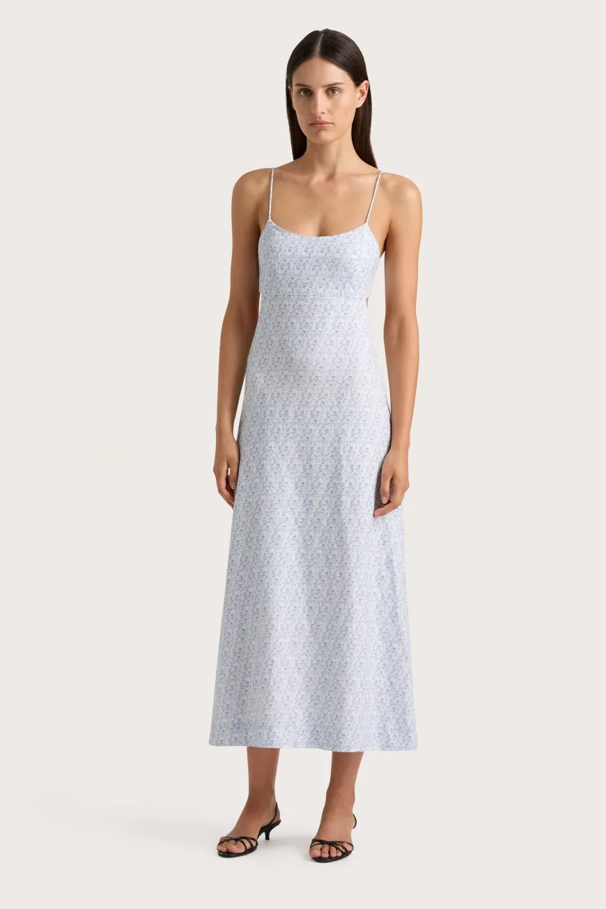 Antibes Midi Dress Leilani Mid Blue