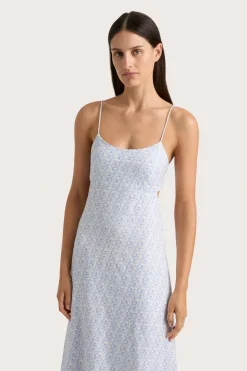 Antibes Midi Dress Leilani Mid Blue