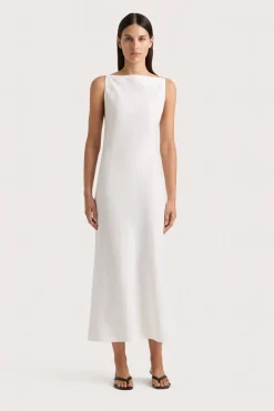 Antibes Midi Dress White