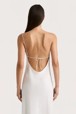 Antibes Midi Dress White