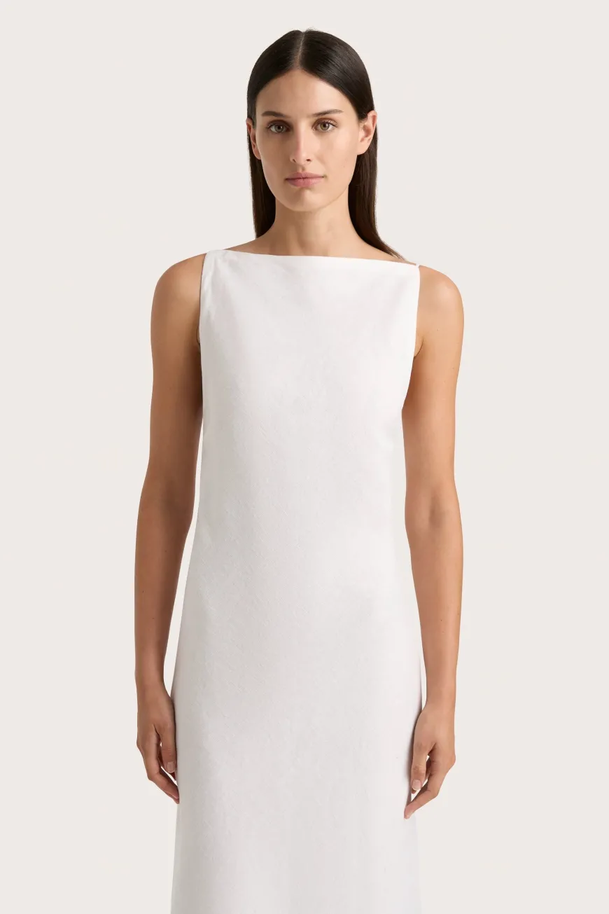 Antibes Midi Dress White
