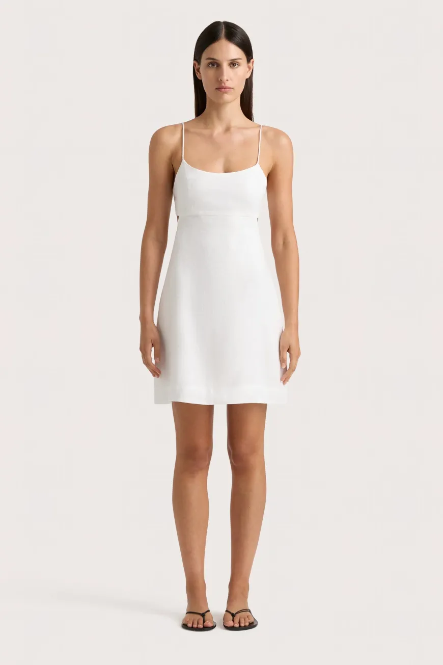 Antibes Mini Dress White