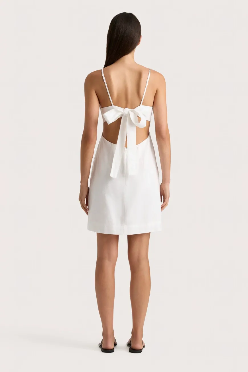 Antibes Mini Dress White