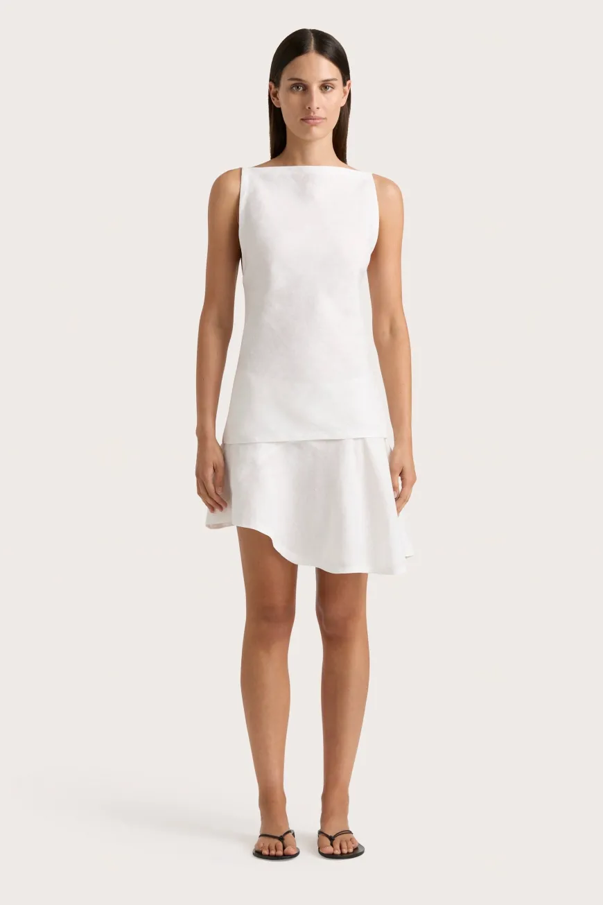 Antibes Mini Skirt White