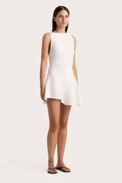 Antibes Mini Skirt White