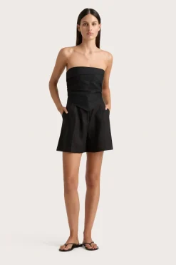 Antibes Strapless Top Black