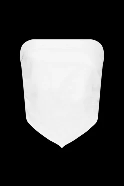 Antibes Strapless Top White