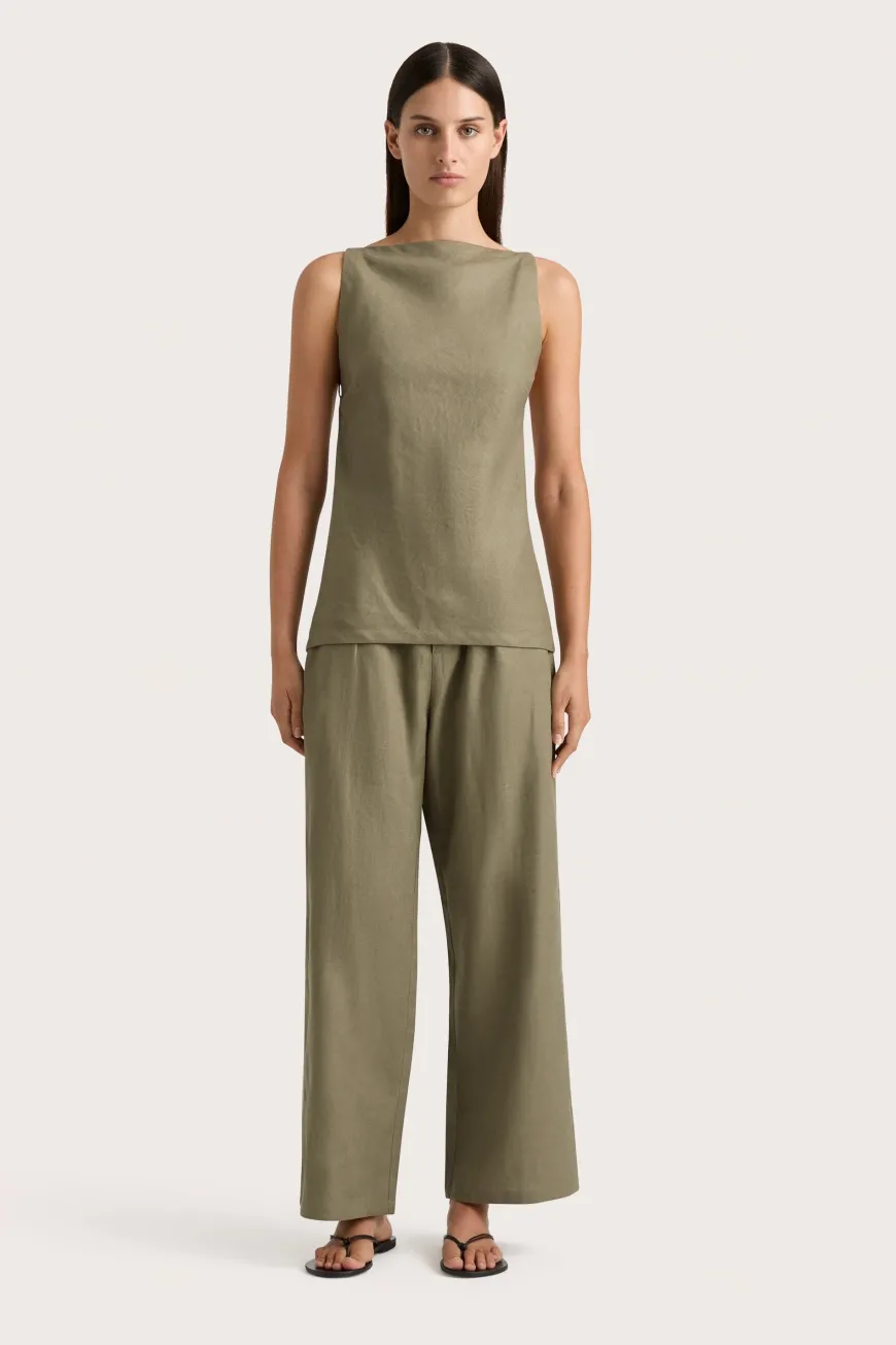 Antibes Top Khaki