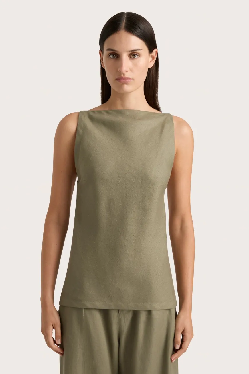 Antibes Top Khaki