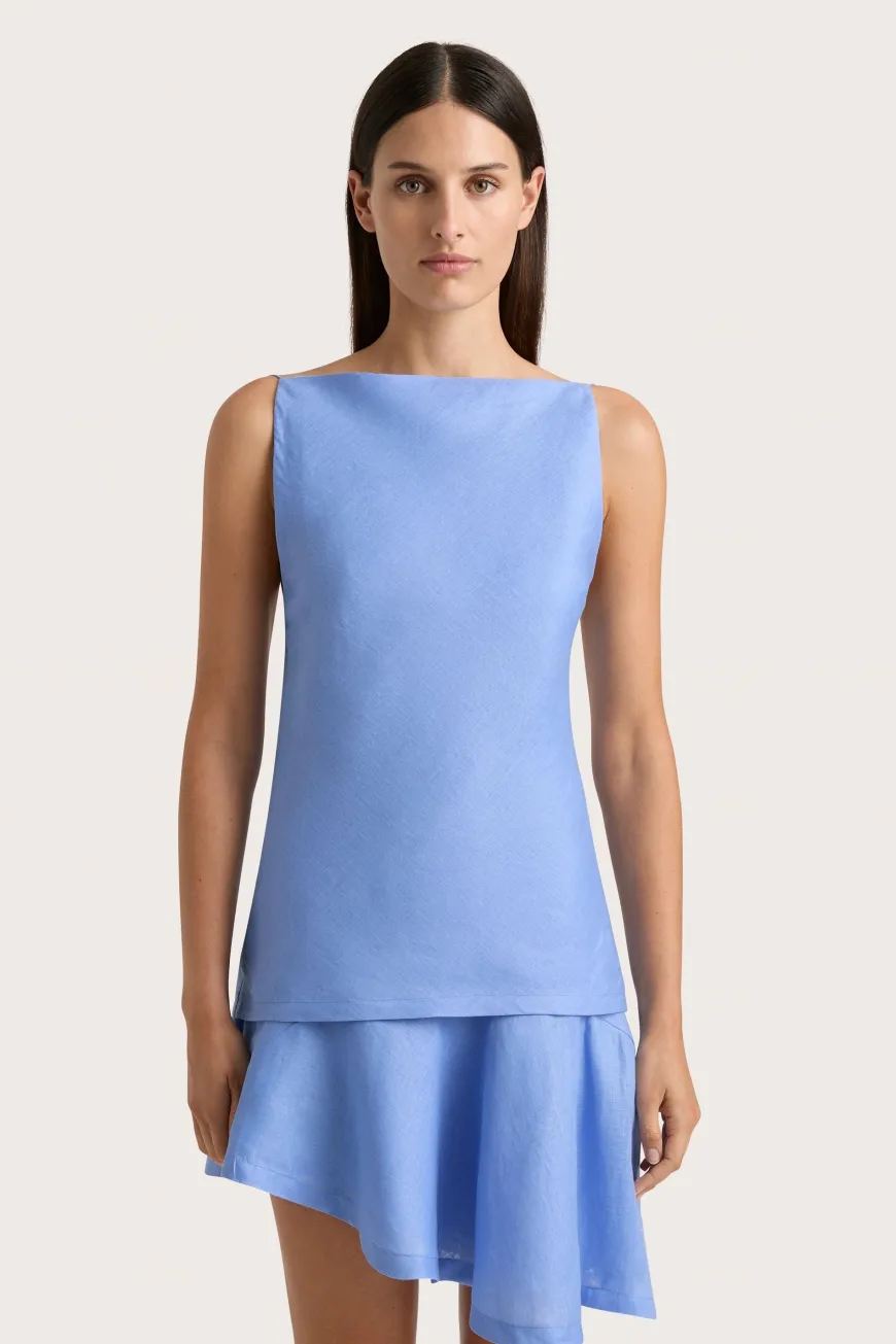 Antibes Top Mid Blue