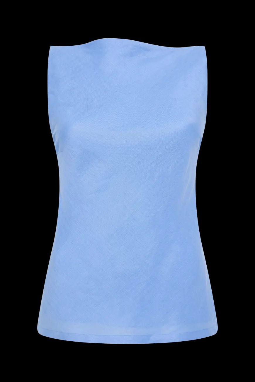Antibes Top Mid Blue