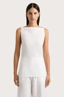 Antibes Top White