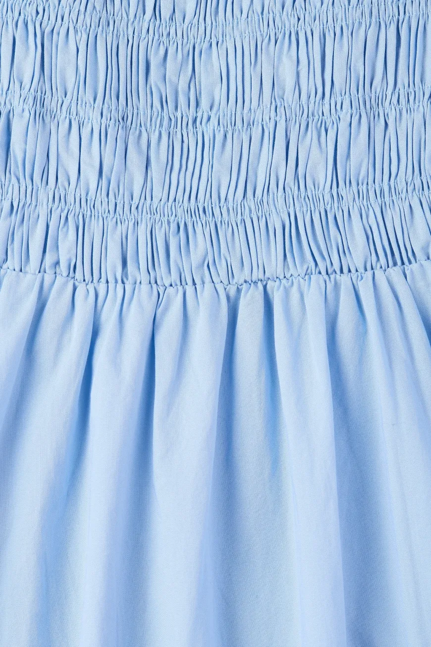 Antoine Maxi Dress Mid Blue