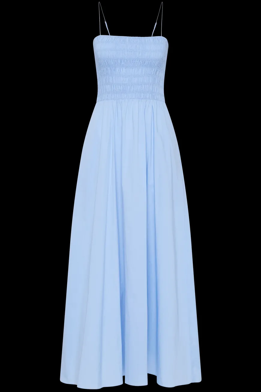 Antoine Maxi Dress Mid Blue