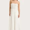 Antoine Maxi Dress White