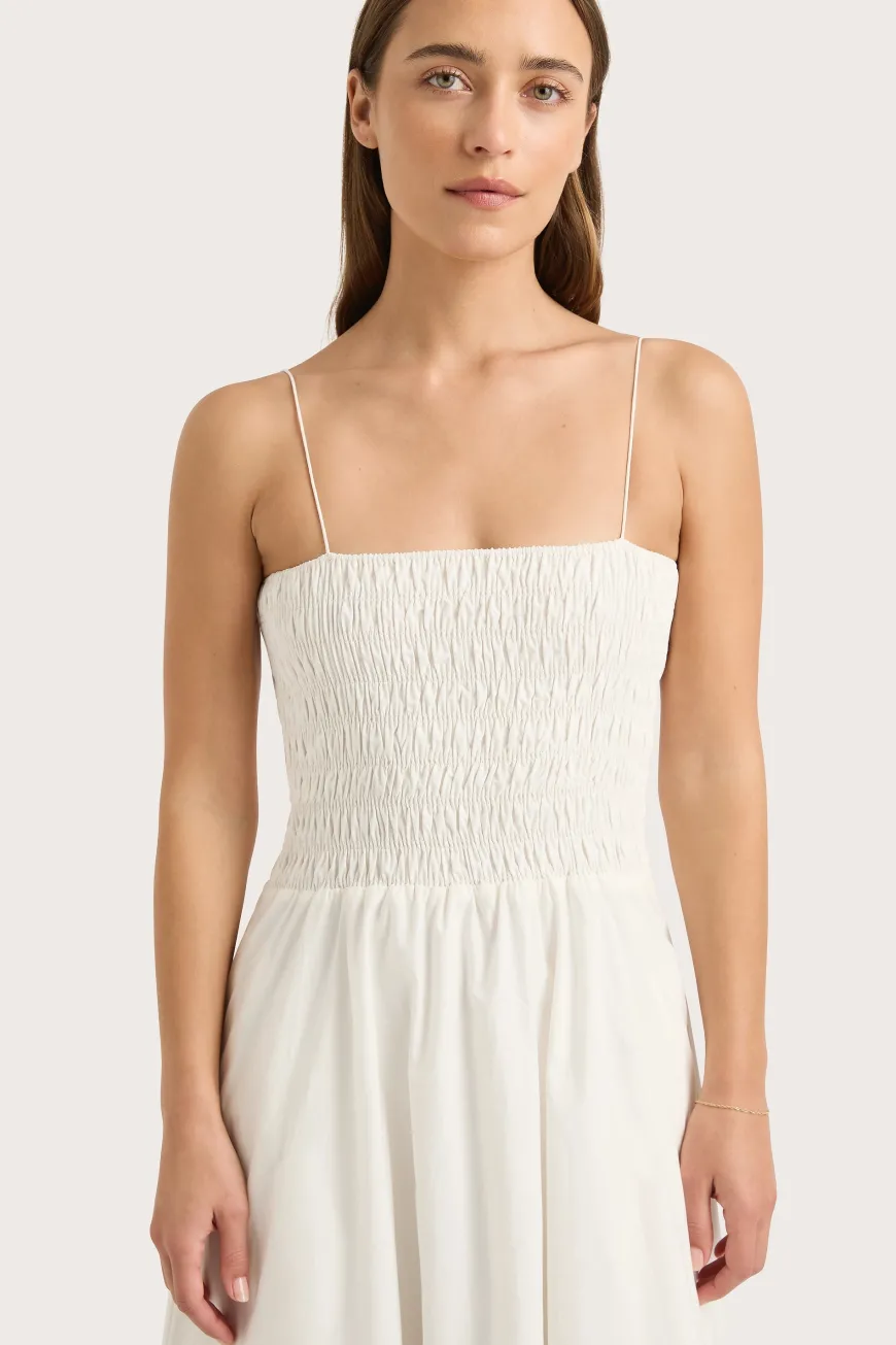 Antoine Maxi Dress White