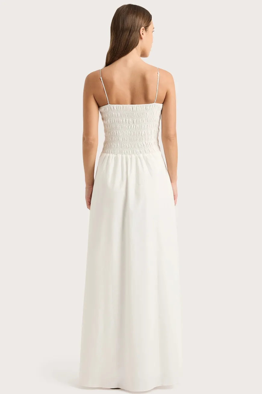 Antoine Maxi Dress White