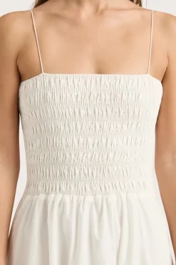 Antoine Maxi Dress White
