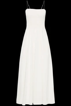 Antoine Maxi Dress White