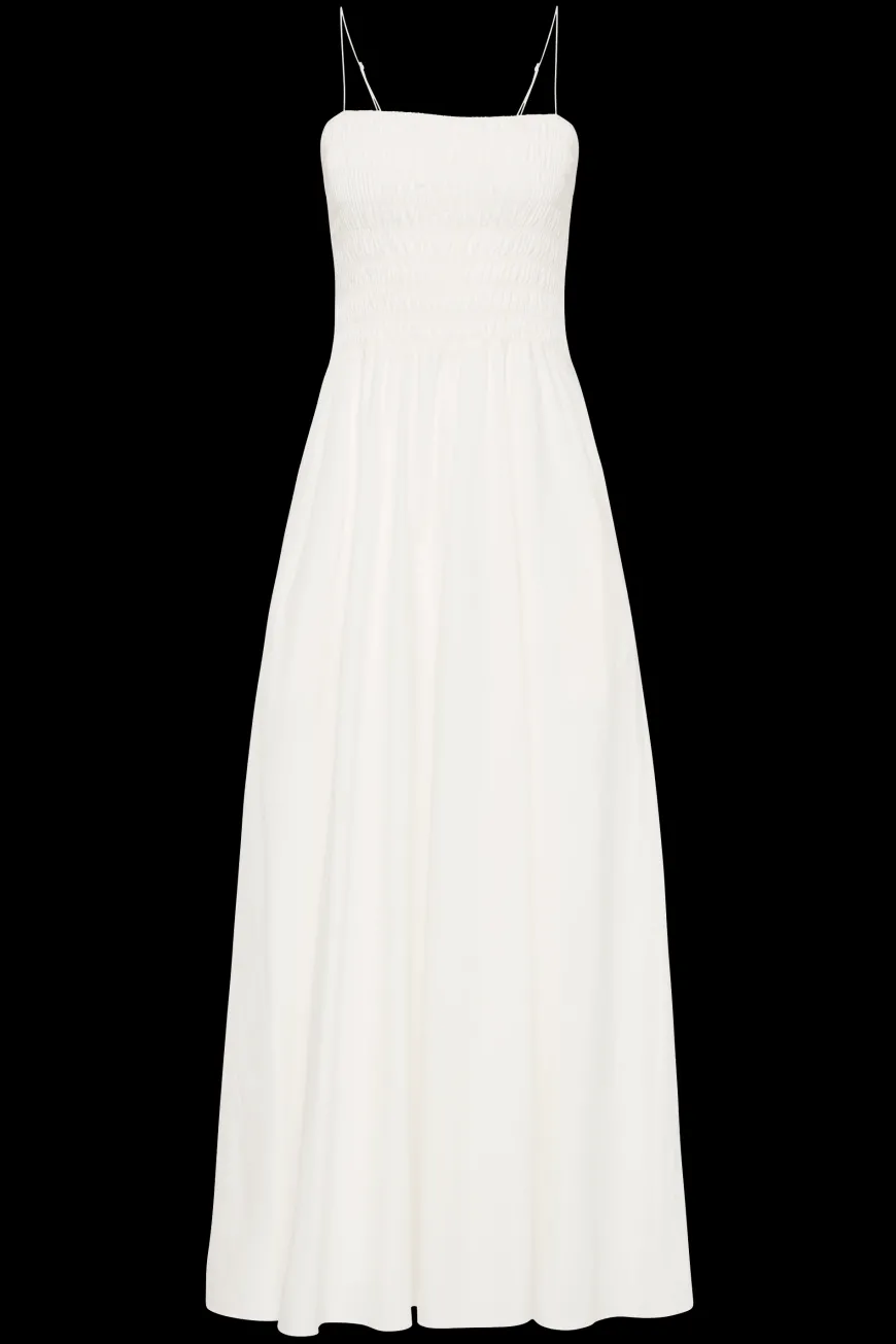 Antoine Maxi Dress White