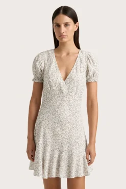 Aurelia Mini Dress Calla Umber