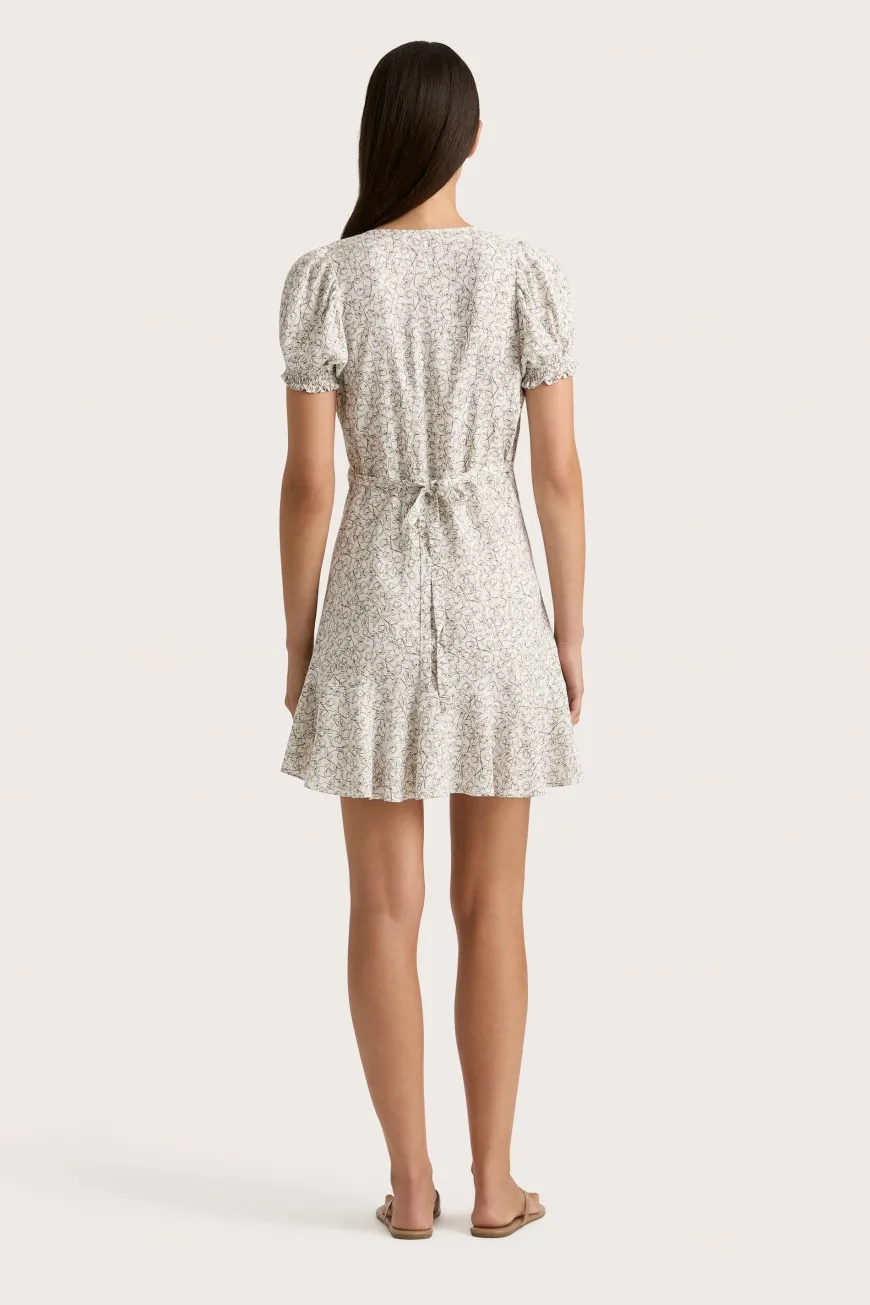 Aurelia Mini Dress Calla Umber