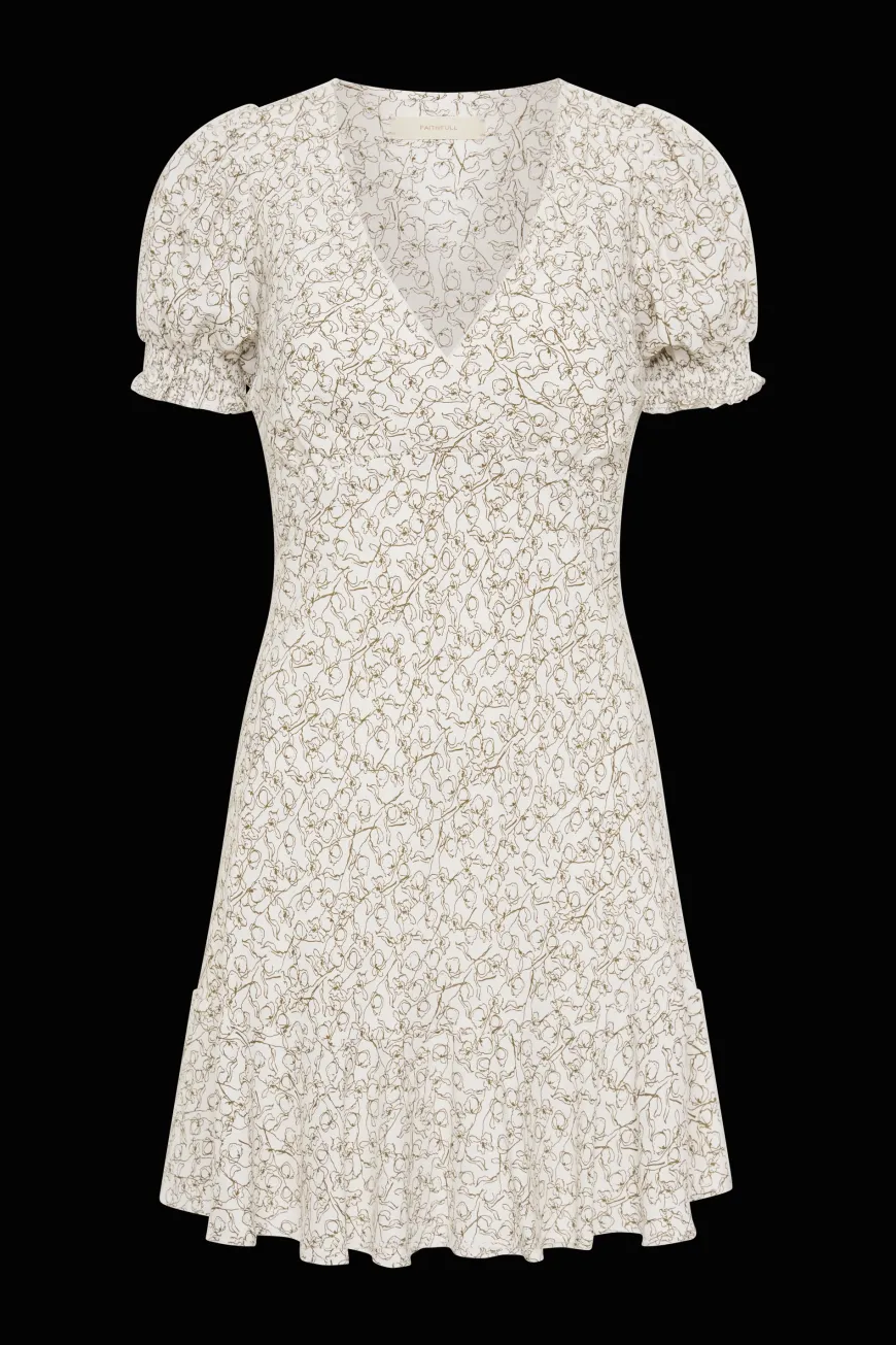 Aurelia Mini Dress Calla Umber