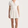 Auve Mini Dress White
