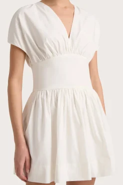 Auve Mini Dress White