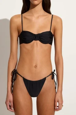 Baja Bikini Top Black - Final Sale