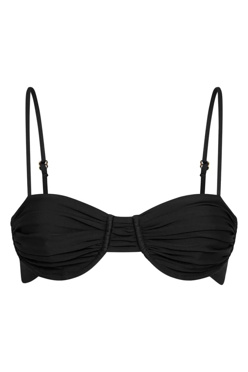Baja Bikini Top Black - Final Sale