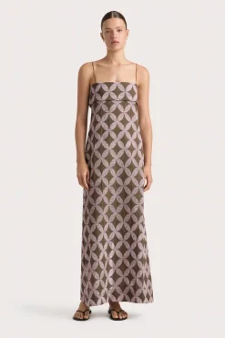 Bea Maxi Dress Cocoa Blush