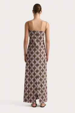 Bea Maxi Dress Cocoa Blush