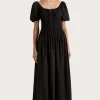 Beatrice Midi Dress Black