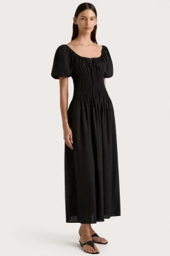Beatrice Midi Dress Black