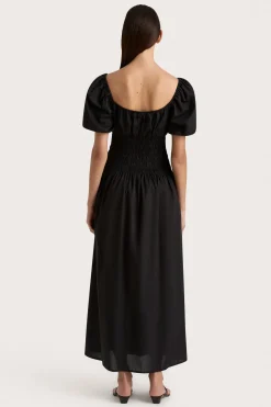 Beatrice Midi Dress Black
