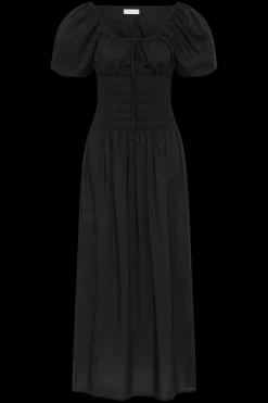 Beatrice Midi Dress Black