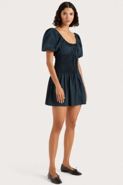 Beatrice Mini Dress Navy