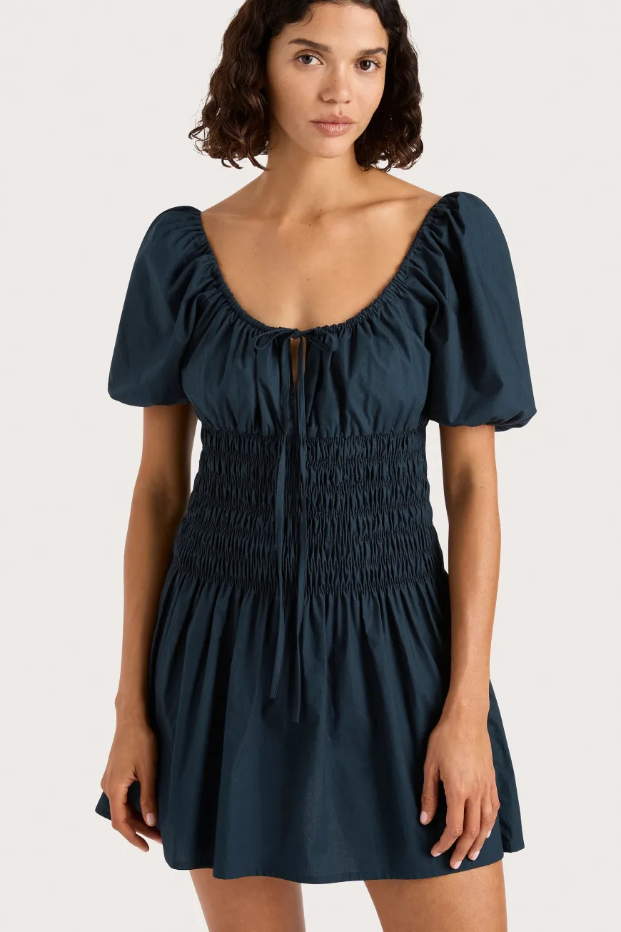 Beatrice Mini Dress Navy